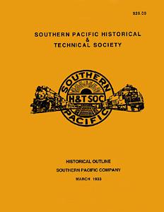 Southern Pacific Company Historical Outline 1933